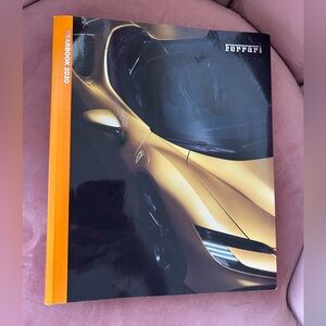 Ferrari Yearbook 2020 in Gold and Black